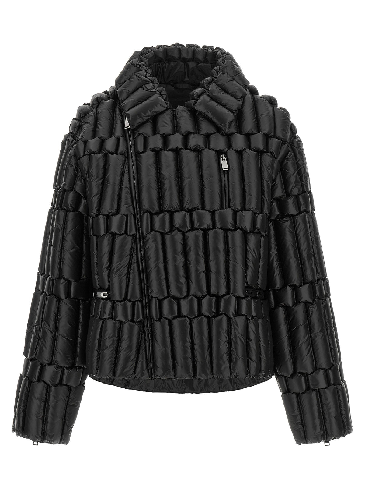 Raxxy Biker Down Jacket Black