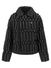 Raxxy Biker Down Jacket Black