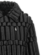 Raxxy Biker Down Jacket Black