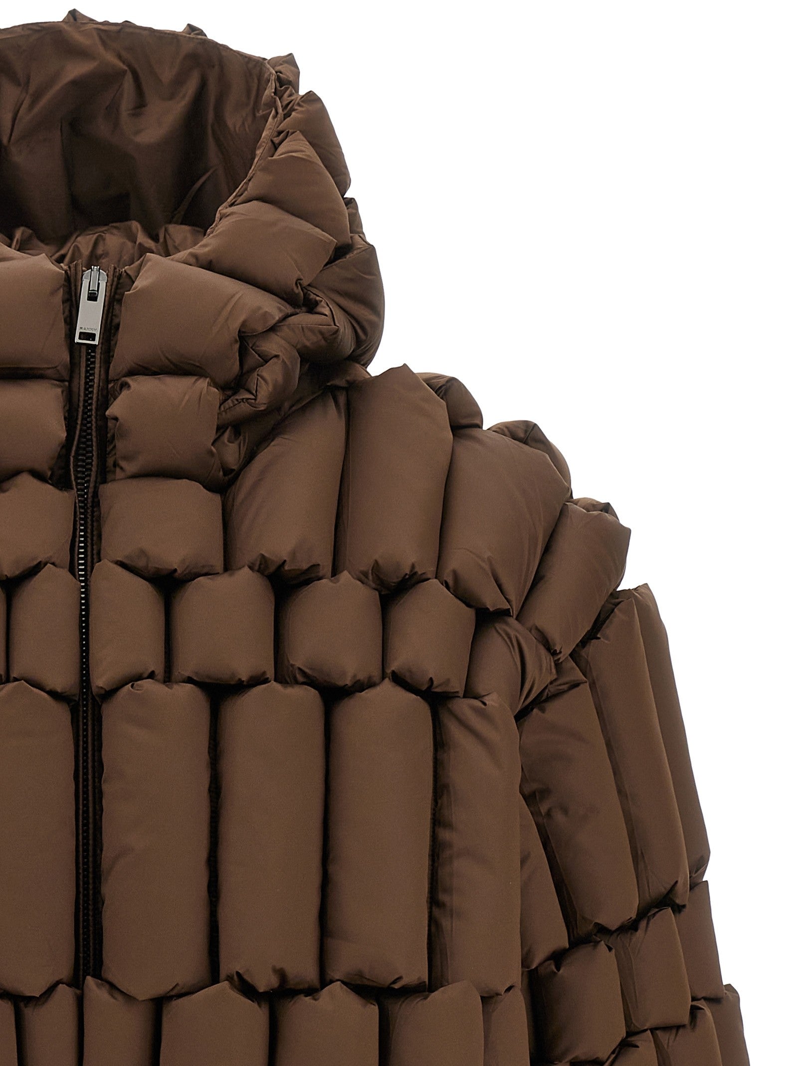 Raxxy Down Jacket Brown