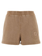 Fendi Fendi Roma Shorts Brown
