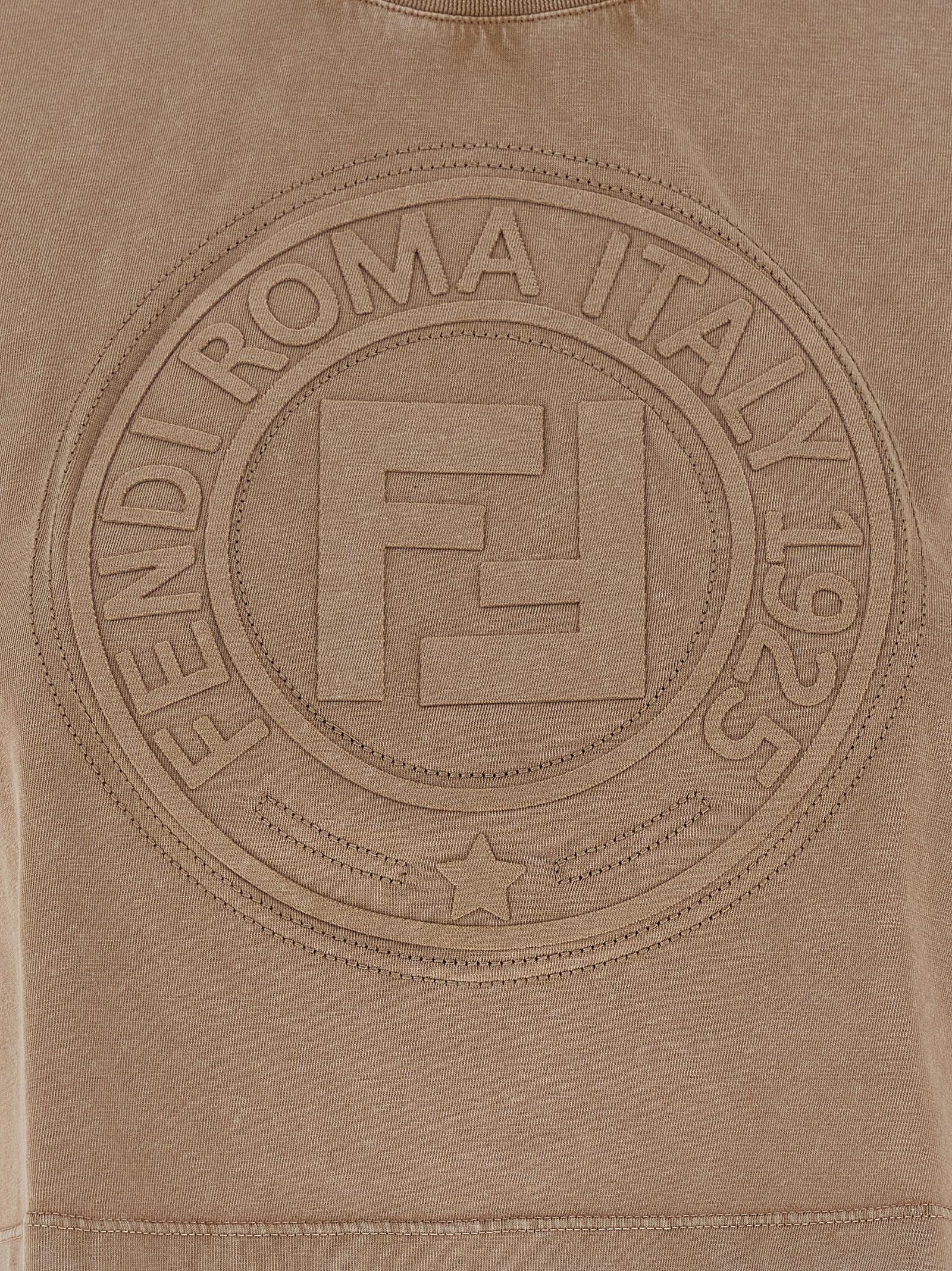 Fendi Fendi Roma Shirt Brown