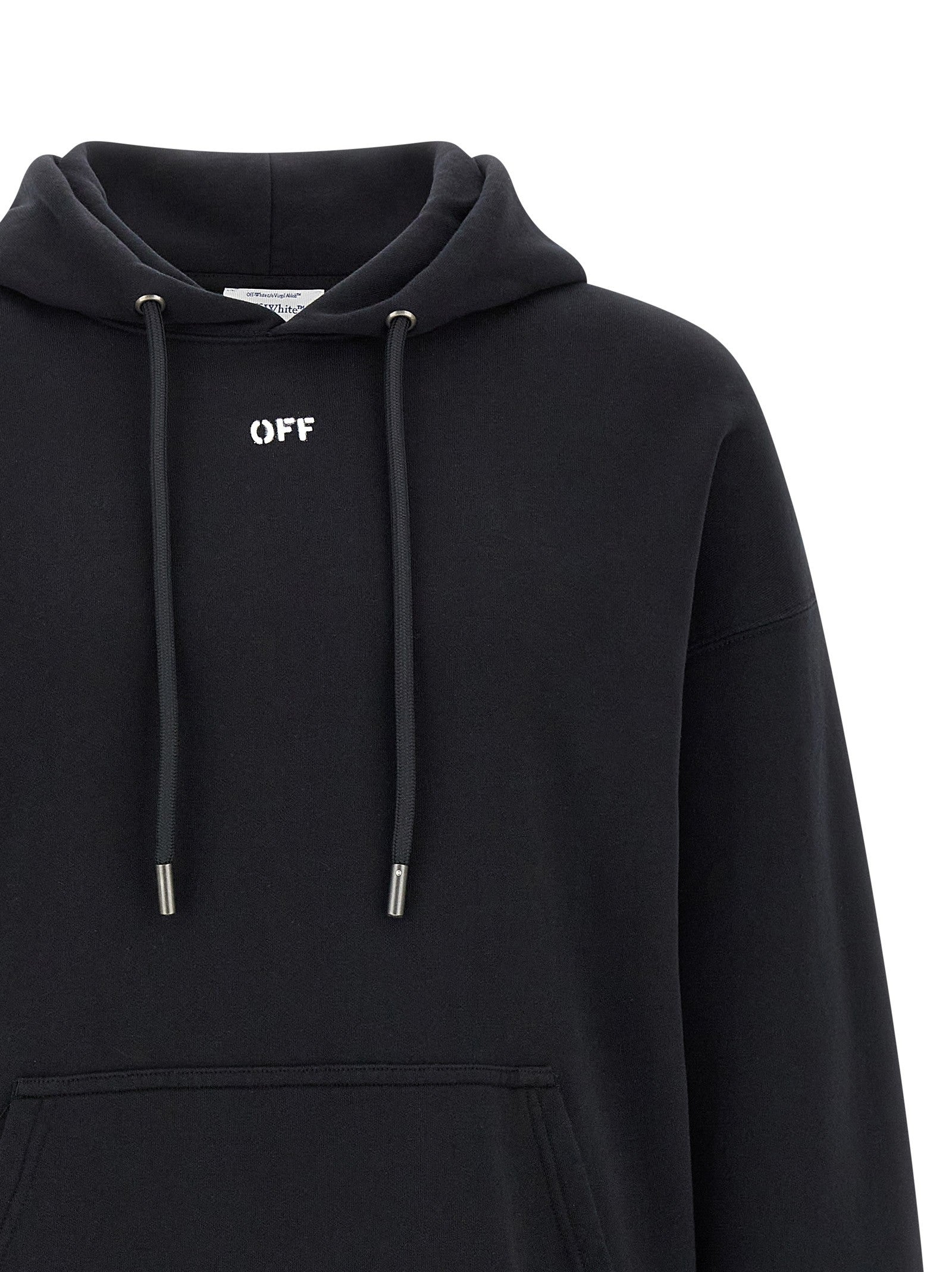 Off-White Spray Arrow Skate Hoodie Black