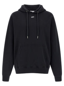 Off-White Spray Arrow Skate Hoodie Black