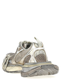Balenciaga Women's Low Top Mesh Sneakers White