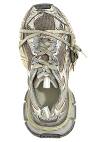 Balenciaga Women's Low Top Mesh Sneakers White