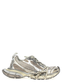Balenciaga Women's Low Top Mesh Sneakers White