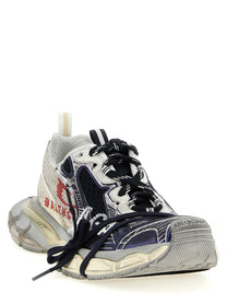 Balenciaga Split Sneakers Gold