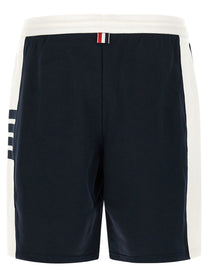 Thom Browne Bar Bermuda Shorts Blue