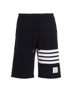 Thom Browne Bar Bermuda Shorts Blue