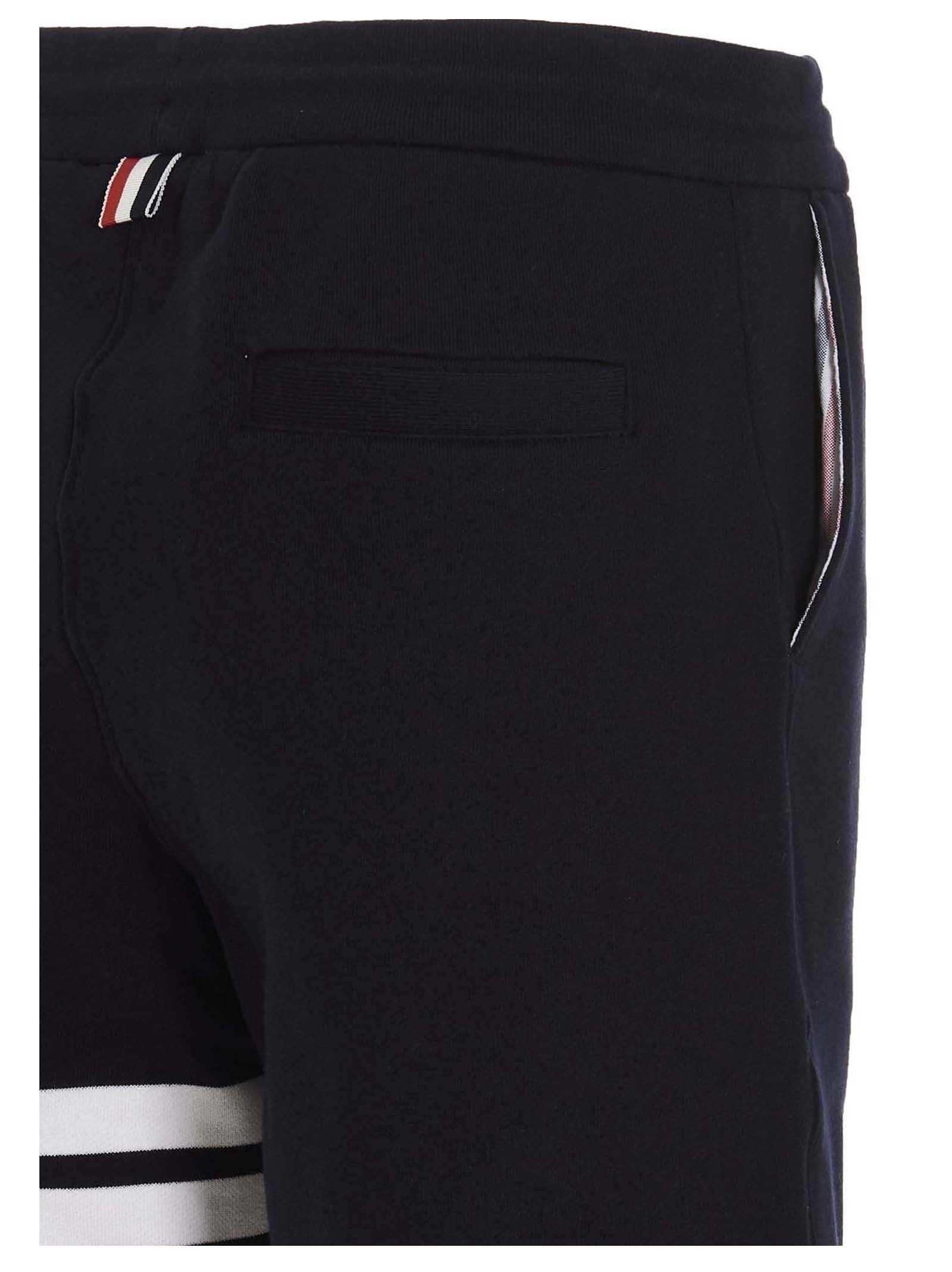 Thom Browne Bar Bermuda Shorts Blue