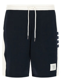 Thom Browne Bar Bermuda Shorts Blue