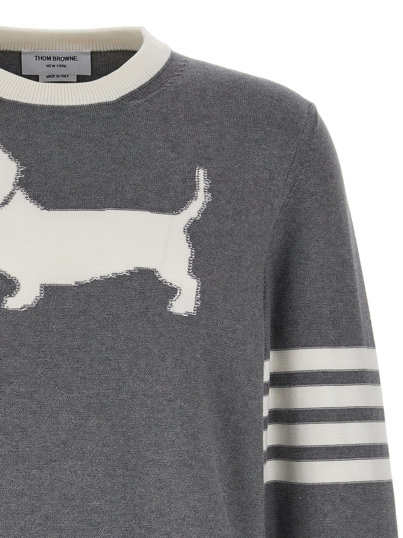 Thom Browne Hector Sweater Grey