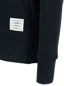 Thom Browne Bar Hoodie Blue