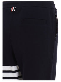 Thom Browne Bar Joggers Blue
