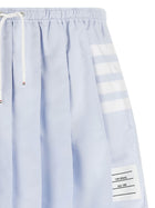 Thom Browne Oxford Pleated Skirt Blue, view 3