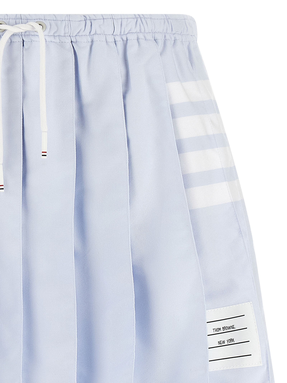 Thom Browne Oxford Pleated Skirt Blue, view 3