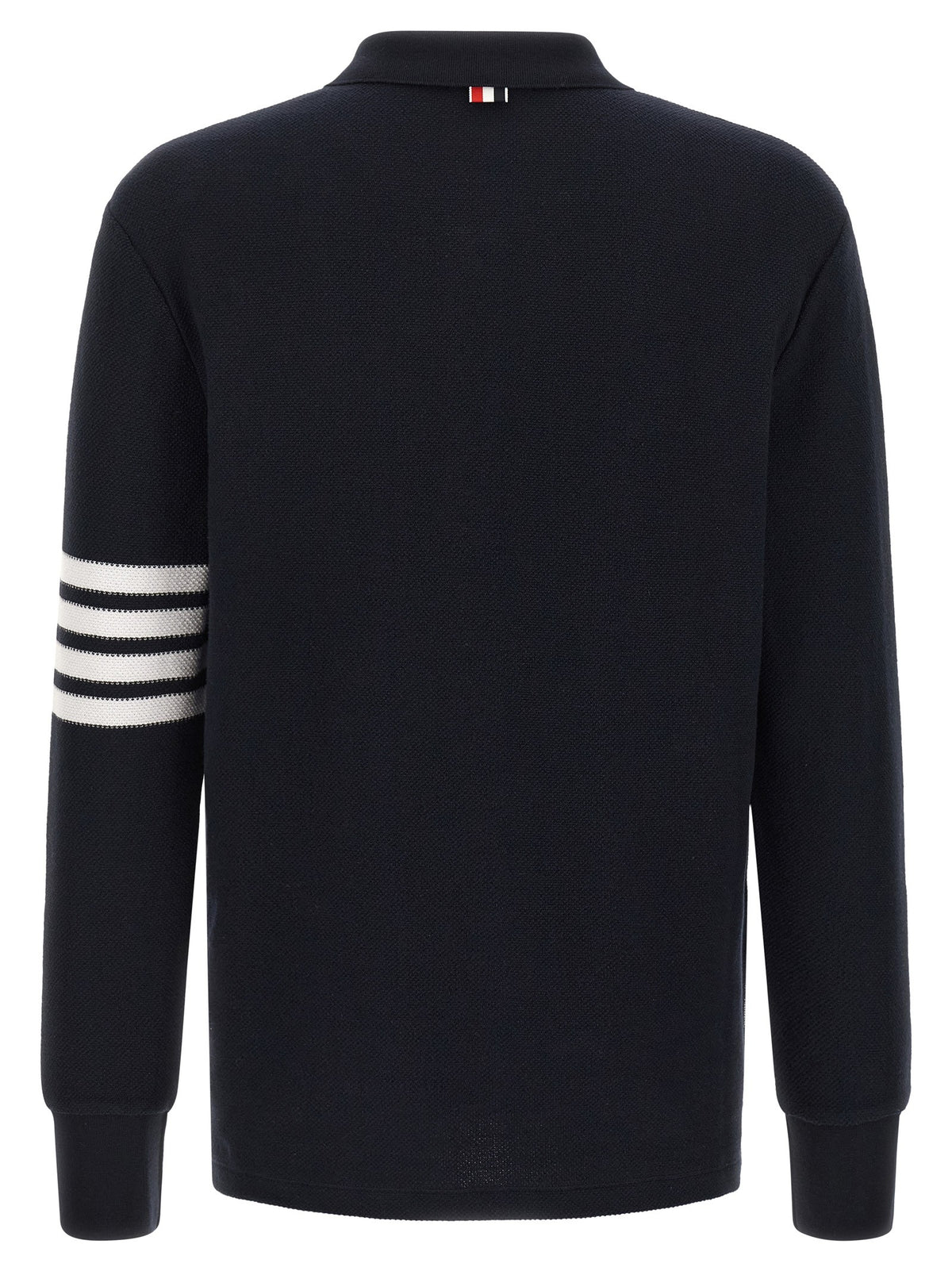 Thom Browne Bar Polo Shirt Blue, view 2