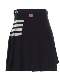 Thom Browne Bar Skirt Blue