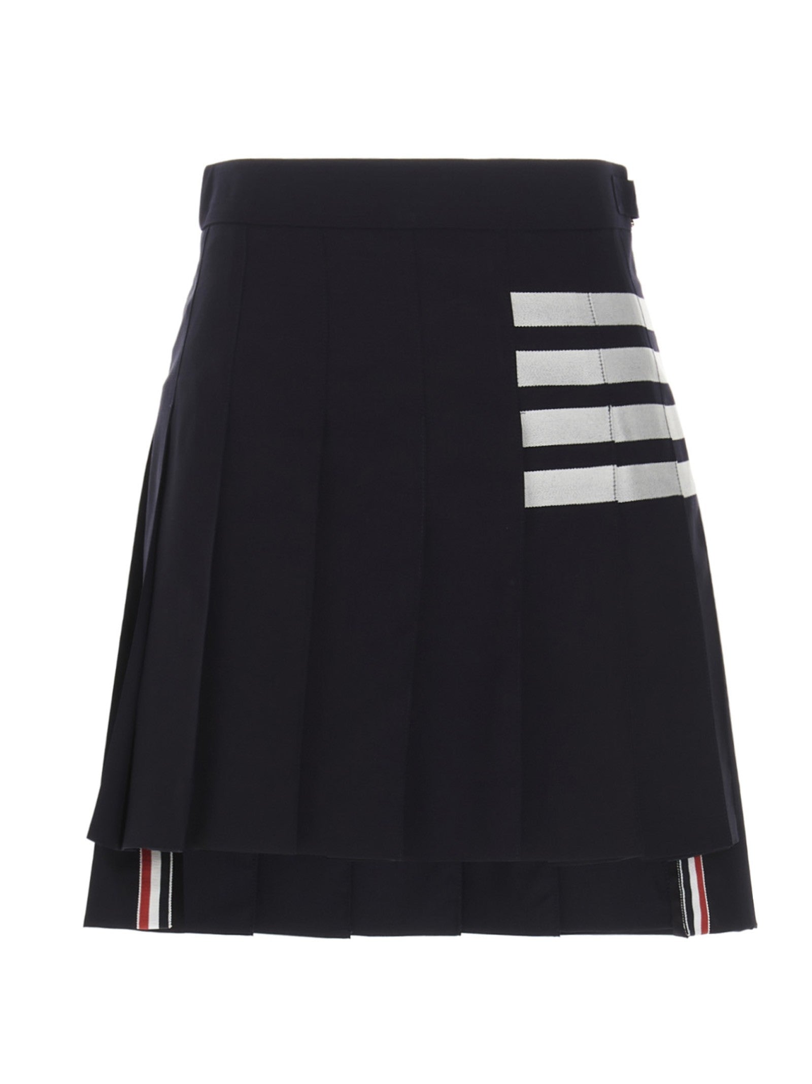 Thom Browne Bar Skirt Blue