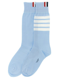 Thom Browne Bar Socks Blue