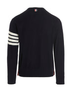 Thom Browne Bar Sweater Blue, view 2