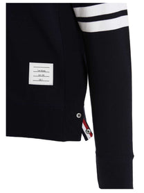 Thom Browne Bar Sweatshirt Blue