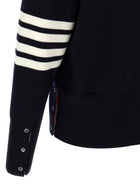 Thom Browne Wool Cardigan Blue, view 4