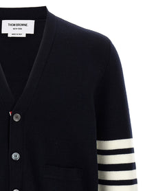 Thom Browne Wool Cardigan Blue