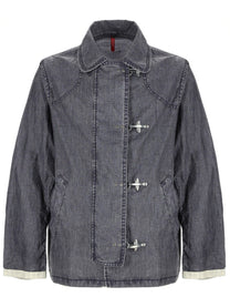 Fay Men's Hooks Jacket Blue Fay