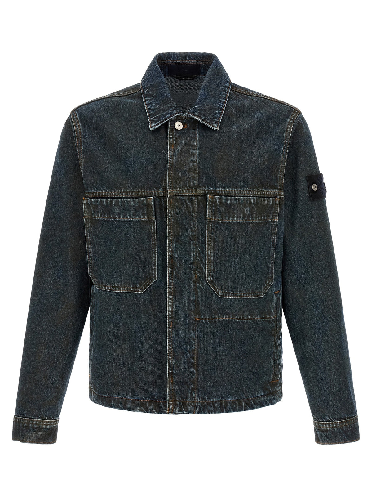 Stone Island Denim Capsule Jacket Blue