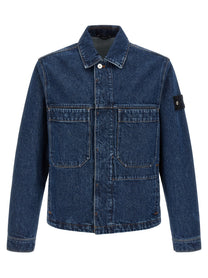 Stone Island Denim Capsule Jacket Blue