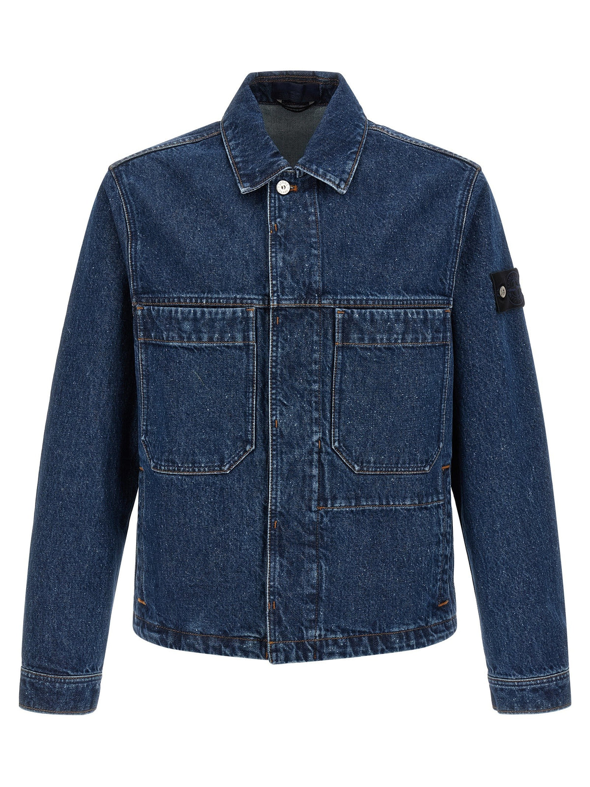 Stone Island Denim Capsule Jacket Blue