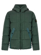 Stone Island Down Jacket Green