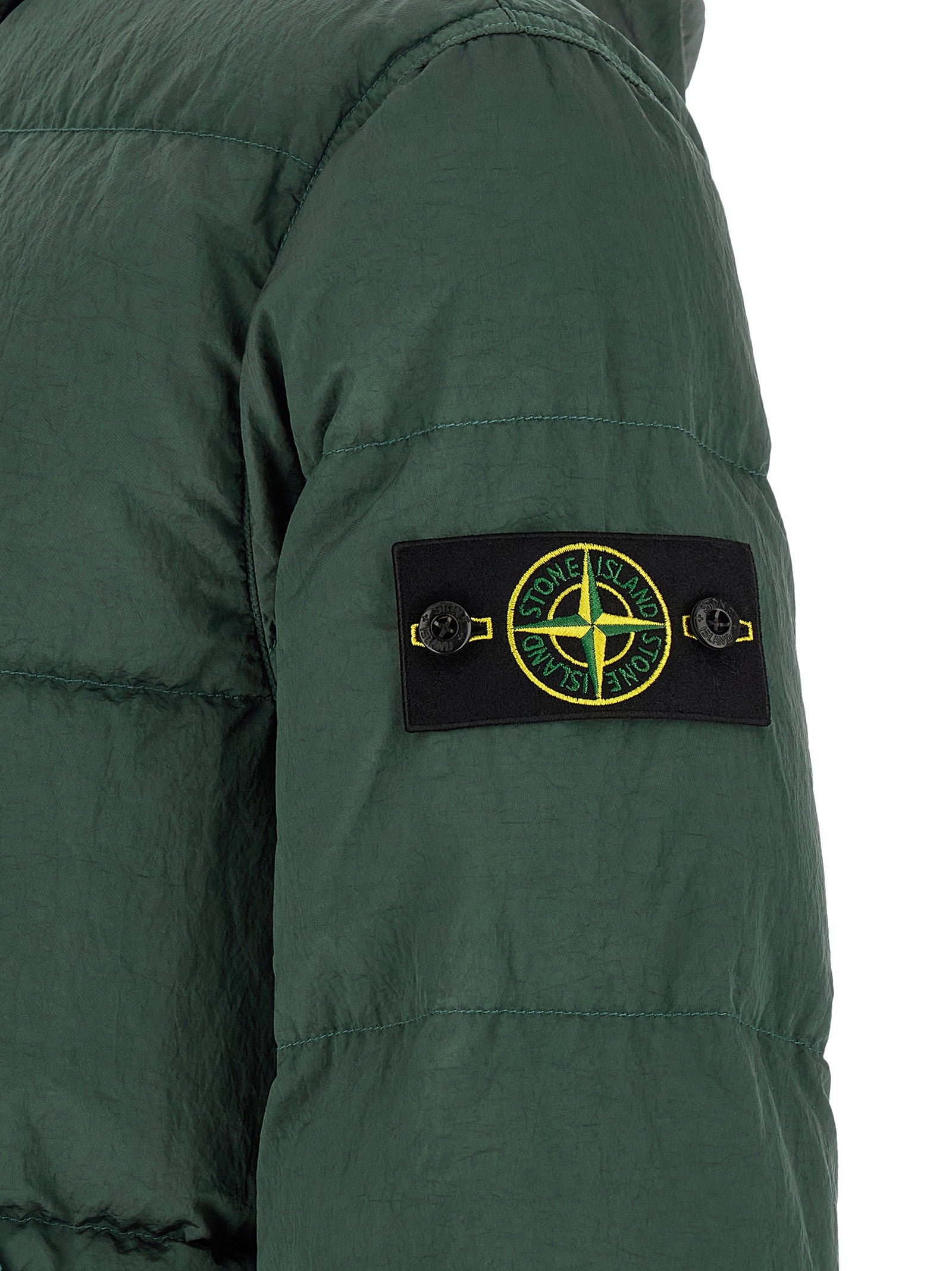 Stone Island Down Jacket Green