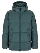 Stone Island Down Jacket Green