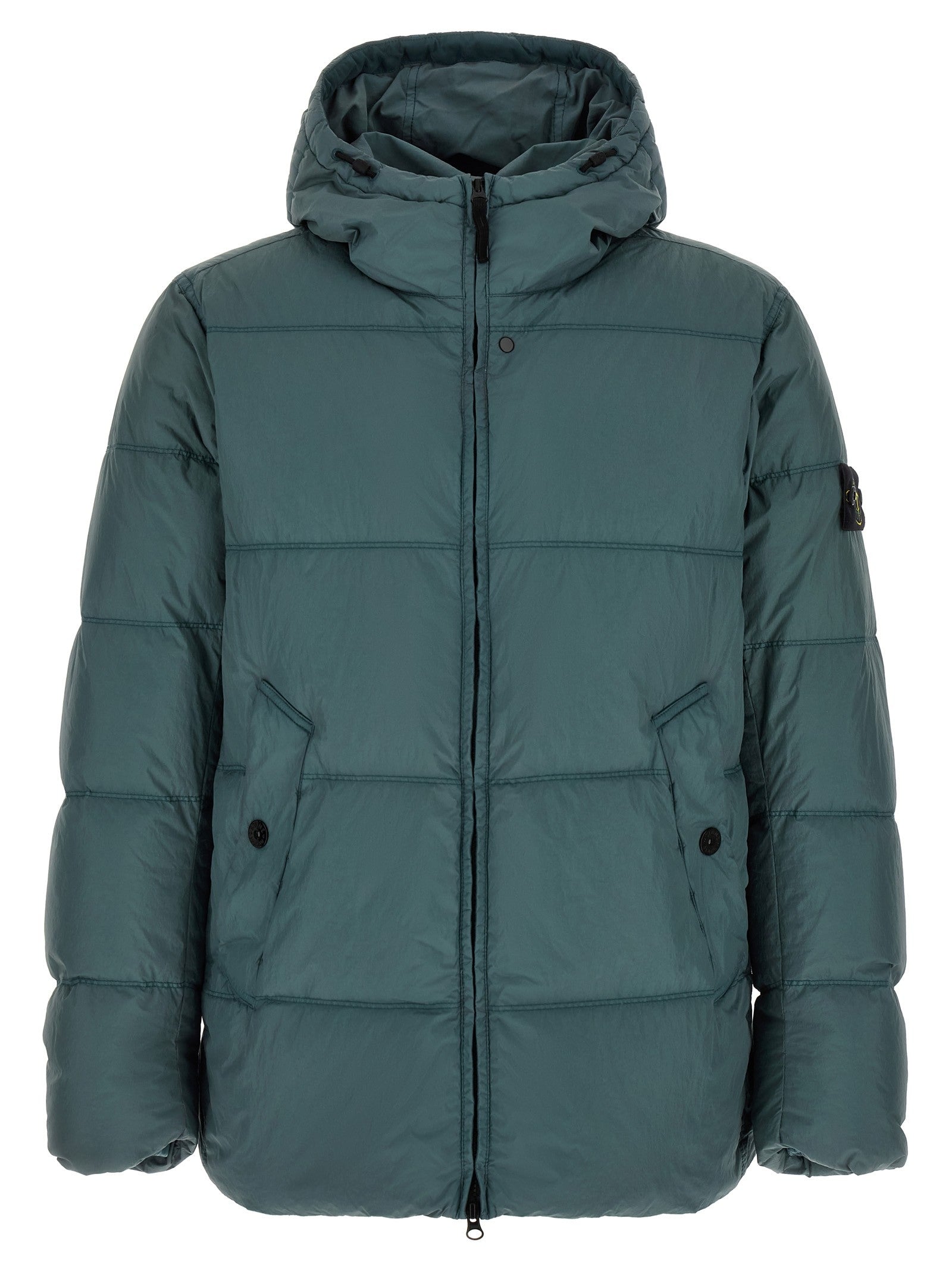 Stone Island Down Jacket Green