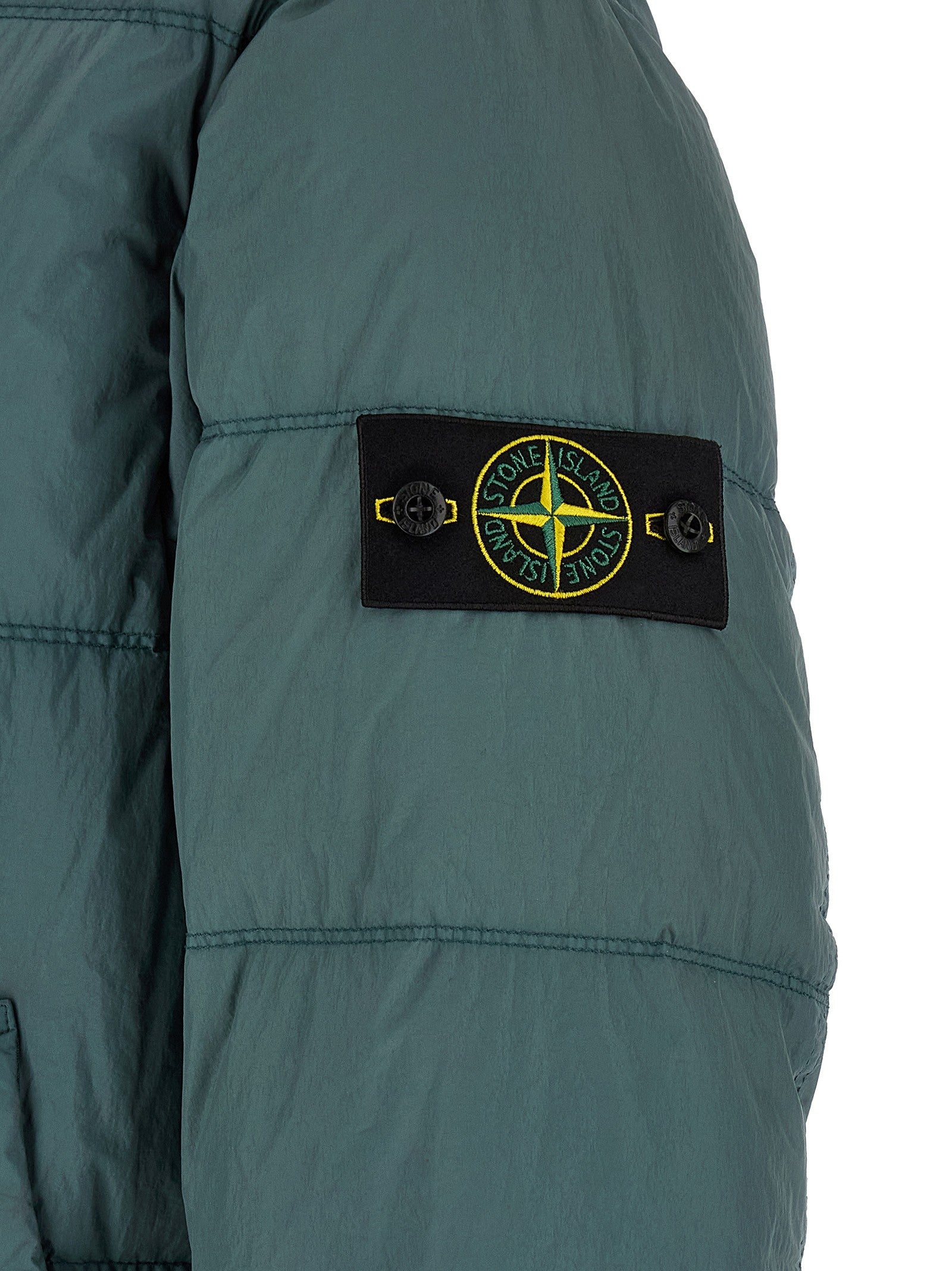Stone Island Down Jacket Green