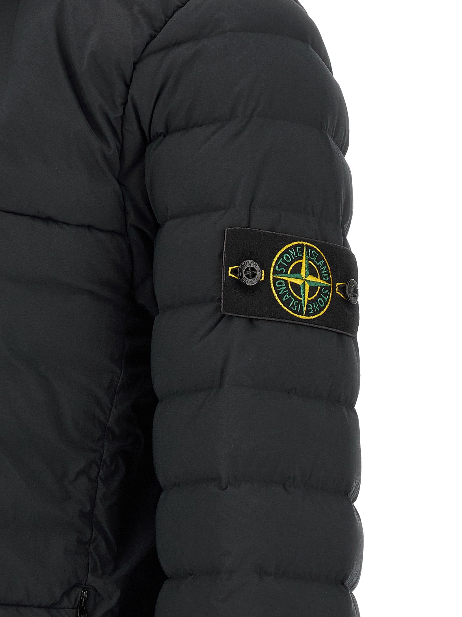 Stone Island Down Jacket Black