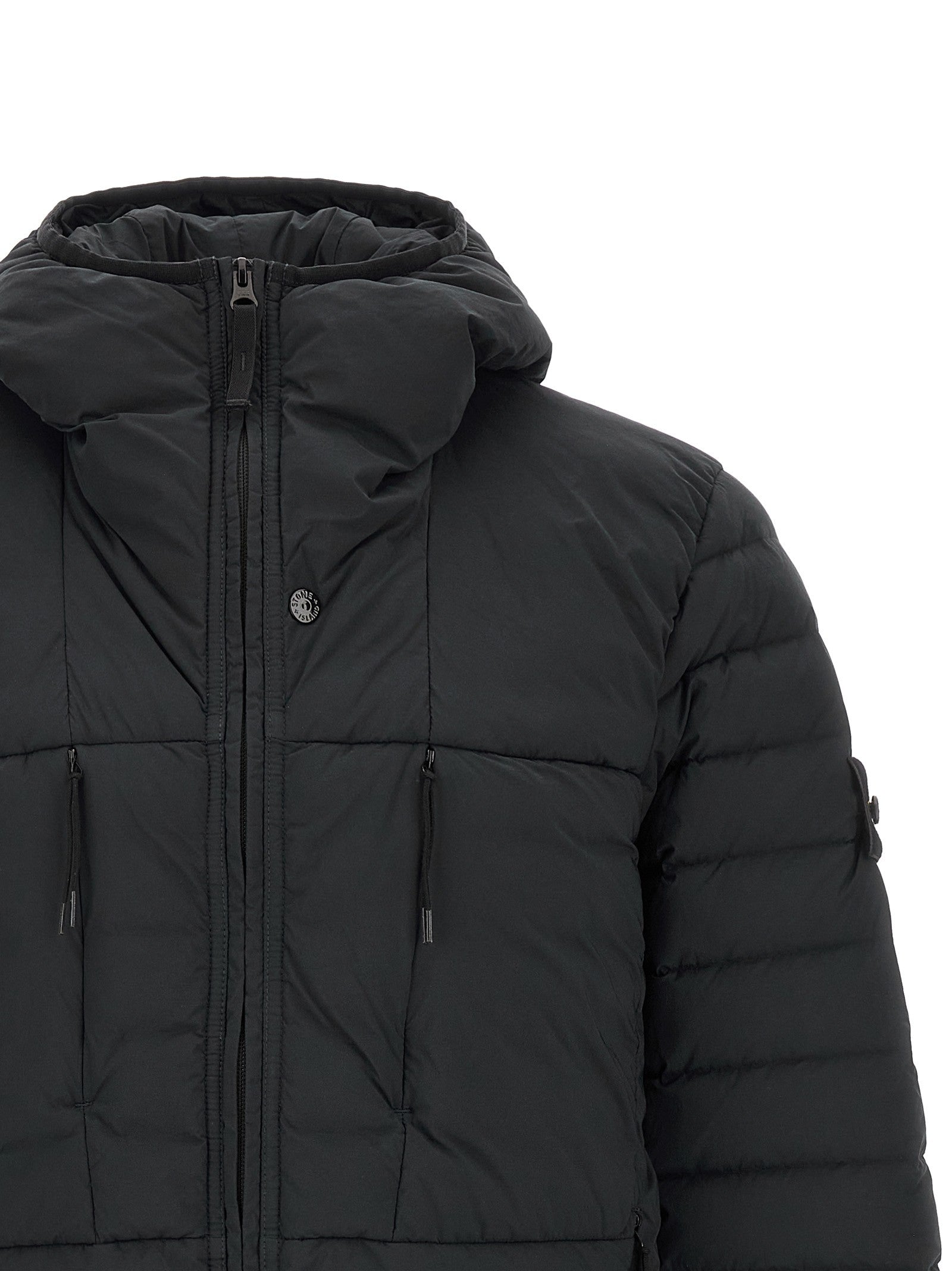Stone Island Down Jacket Black