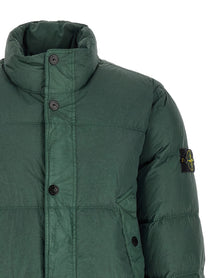 Stone Island Down Jacket Green