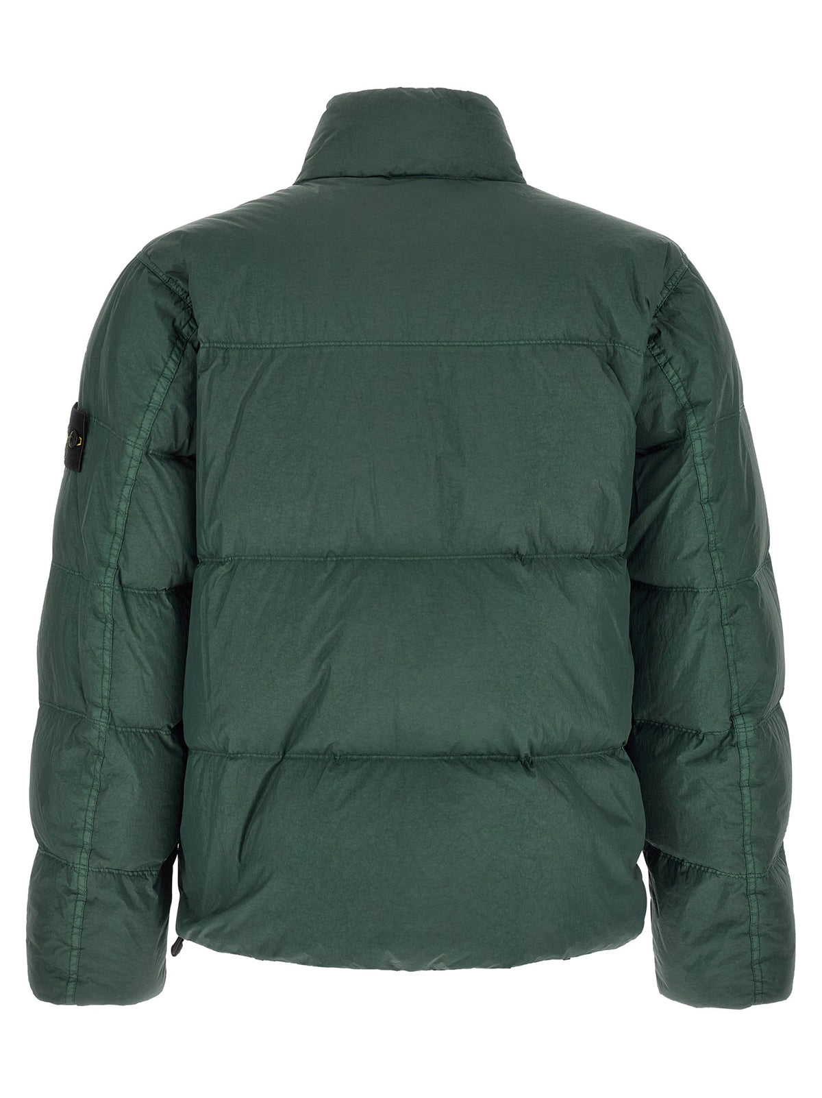 Stone Island Down Jacket Green, view 2