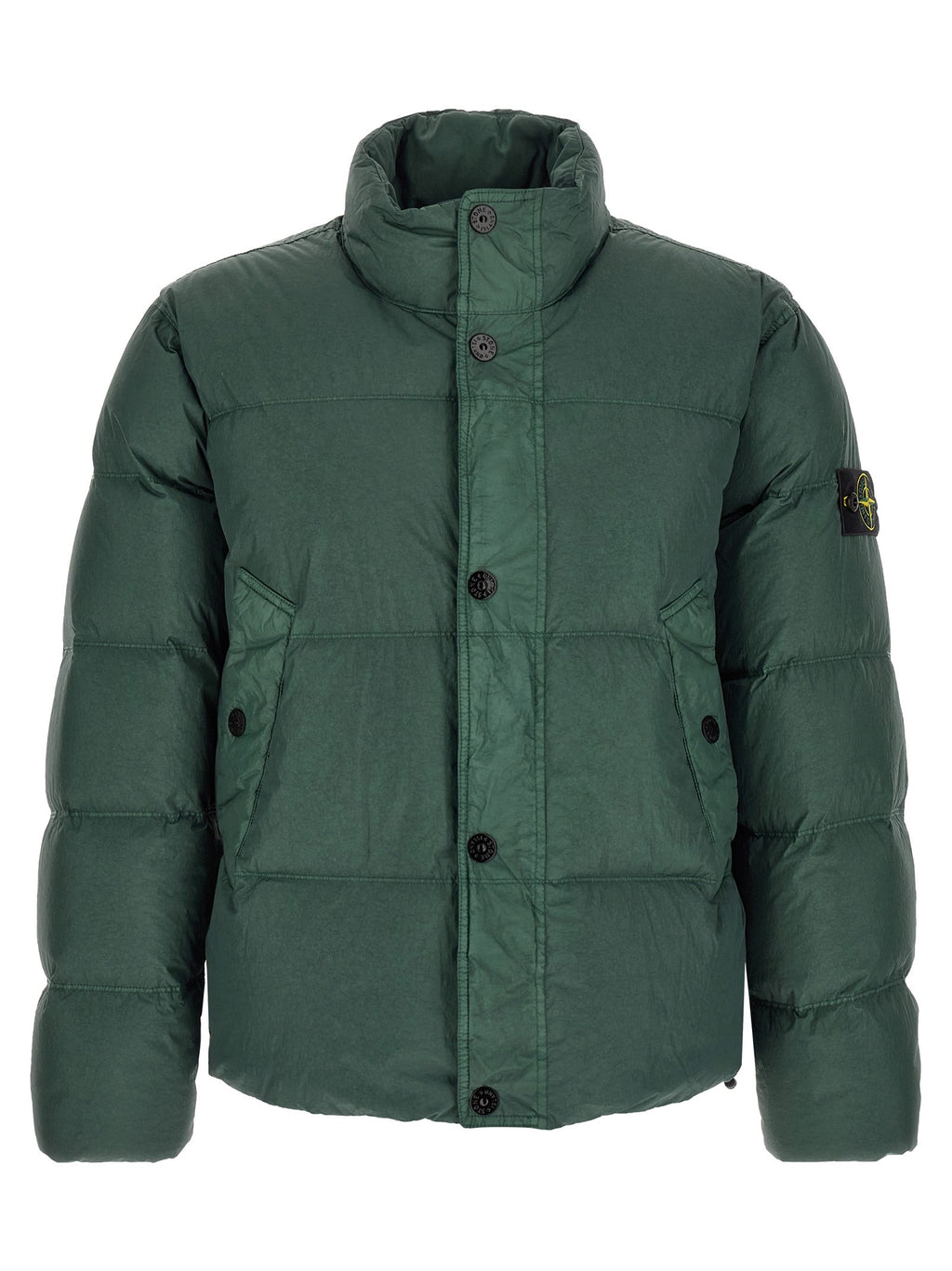 Stone Island Down Jacket Green