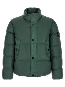 Stone Island Down Jacket Green