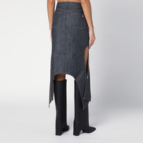 Courreges - Courreges Courrèges Dark grey denim skirt - Skirts
