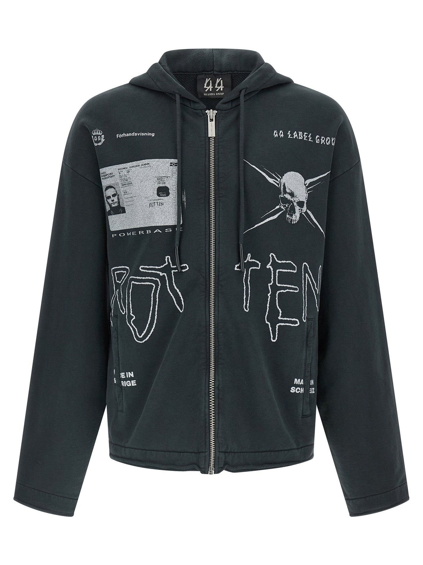 44 LABEL - 44 LABEL - ’Commission’ hoodie - Men’s Sweatshirts