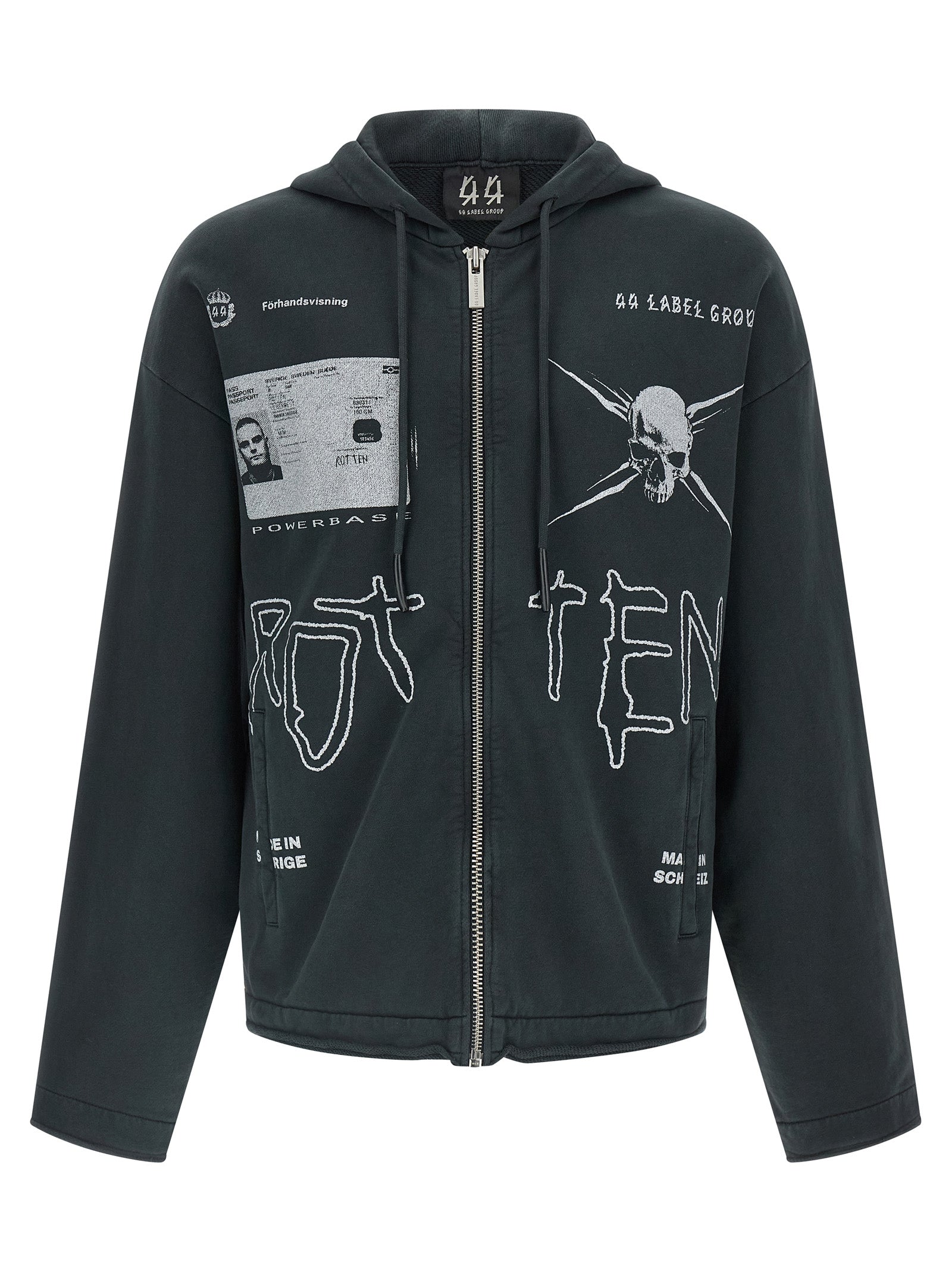 44 LABEL - 44 LABEL - ’Commission’ hoodie - Men’s Sweatshirts