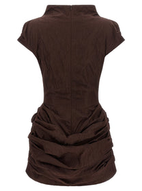 Magda Butrym Dress Brown