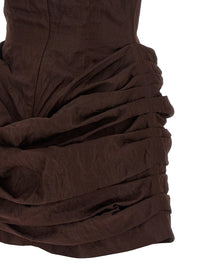 Magda Butrym Dress Brown