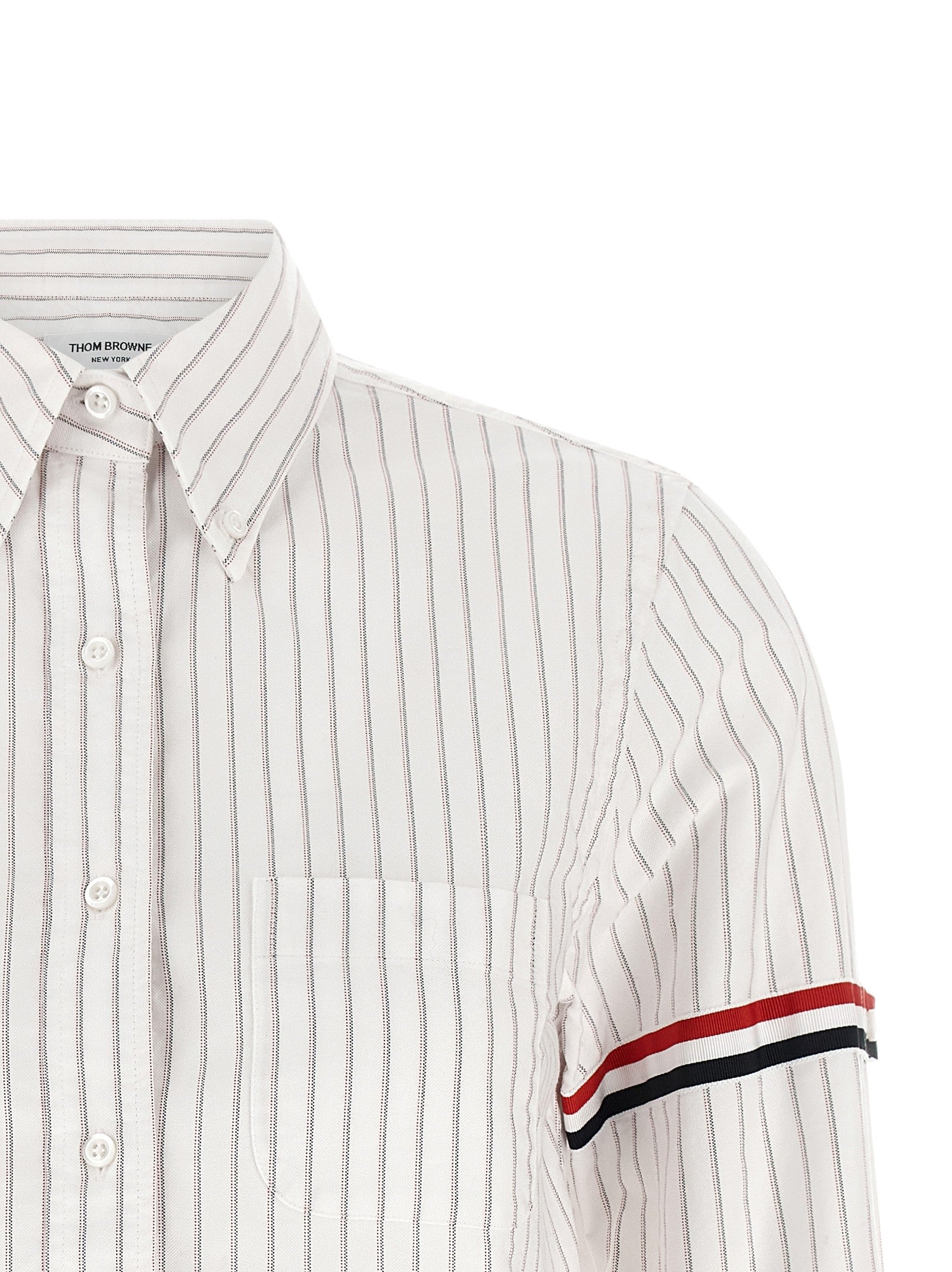 Thom Browne Cropped Shirt White